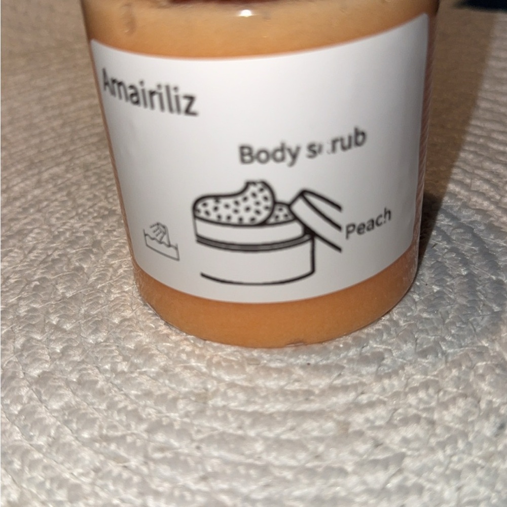 Peach Body Scrub